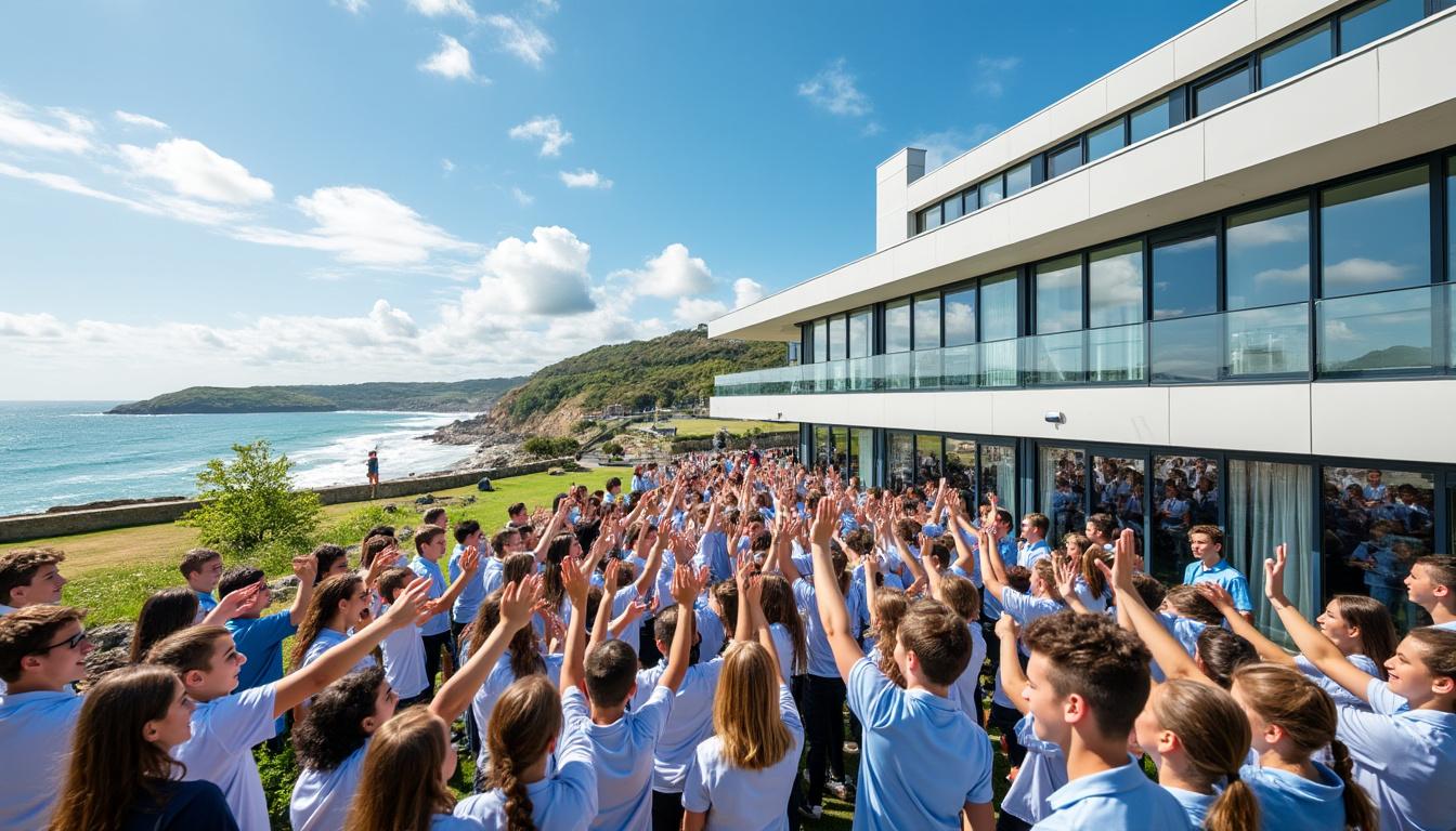 découvrez comment ce collège en bretagne défie tous les pronostics en atteignant un incroyable taux de réussite de 100 % aux examens, un exploit remarquable qui mérite d'être célébré.