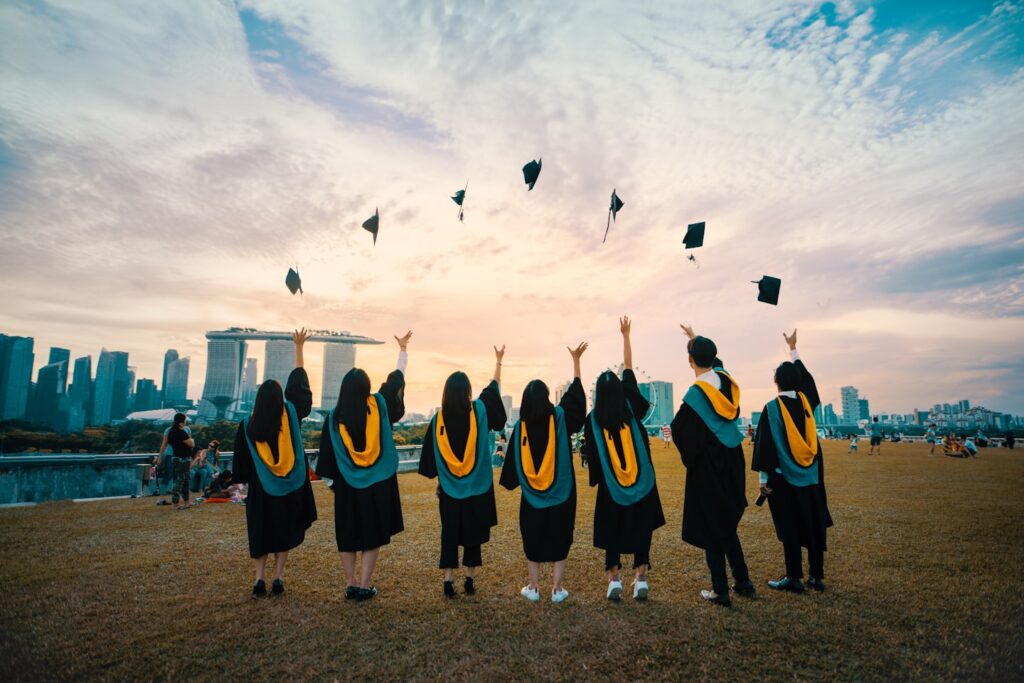 This is the day we graduated, with lots of feeling and lots of tears. We came from different country, different provinces, and this might be the last time we will see each other. I am happy that I met you awesome people, and I hope everyone will continue the life journey with flying colors. Cheers.