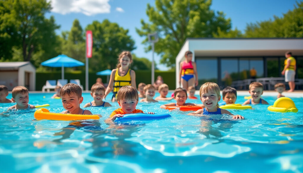 découvrez les stages de natation cet été à pontivy, spécialement conçus pour les enfants. apprentissage ludique et sécurisé pour petits nageurs de tous niveaux.
