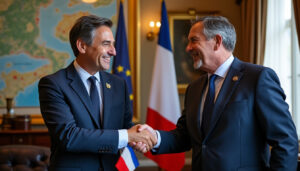 le préfet breton franck robine annonce son soutien à bruno retailleau pour la course présidentielle, marquant un nouvel élan politique en bretagne.